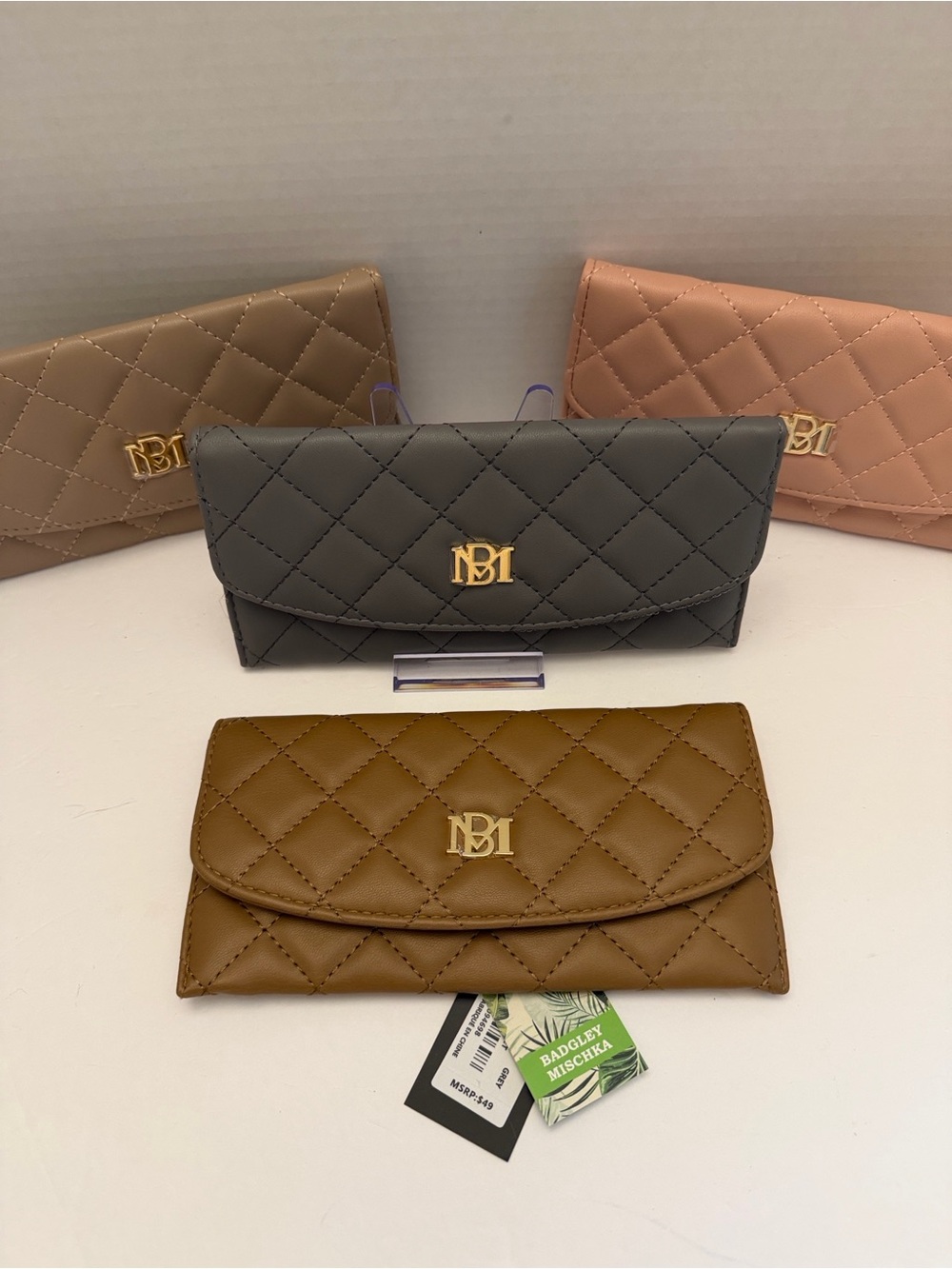 Badgley Mischka Card Holder Wallet - 5 Colors Available